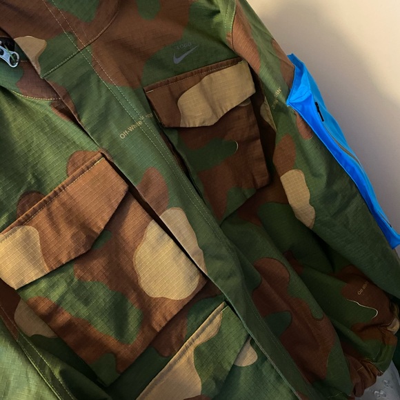 Off-White x Nike Virgil Camo Palm Green Jacket - Picture 6 of 6